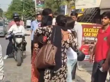 फरीदाबाद होटल के बाहर हंगामा: पत्नी और मां के सामने प्रेमी रंगे हाथों पकड़ाया