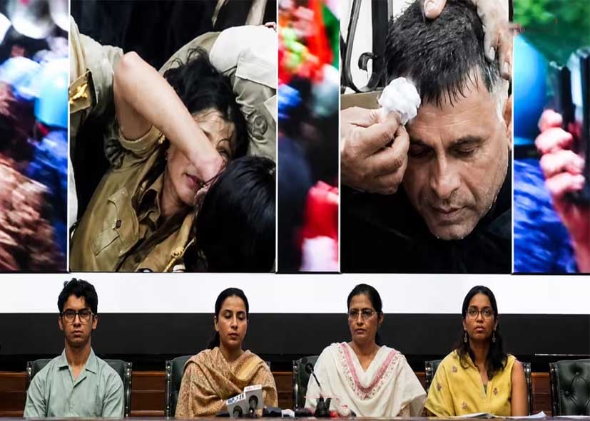 जंतर-मंतर हिंसा पर पुलिसकर्मियों के परिजनों का छलका दर्द बोले- पिता घर लौटे तो वर्दी खून से लाल थी..