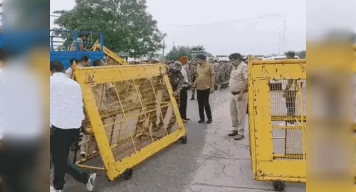 किसानों के दिल्ली कूच से थमी रफ्तार, कई जिलों में कड़ी सख्ती