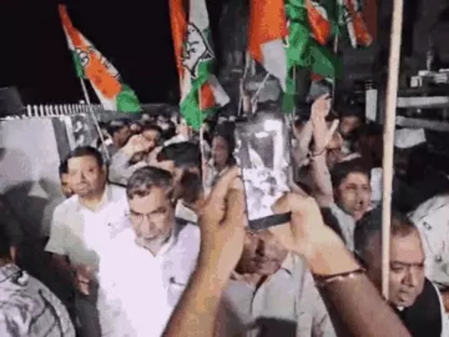 राहुल गांधी की हिरासत के विरोध में चंडीगढ़ में मचा बवाल, विधायक डिटेन