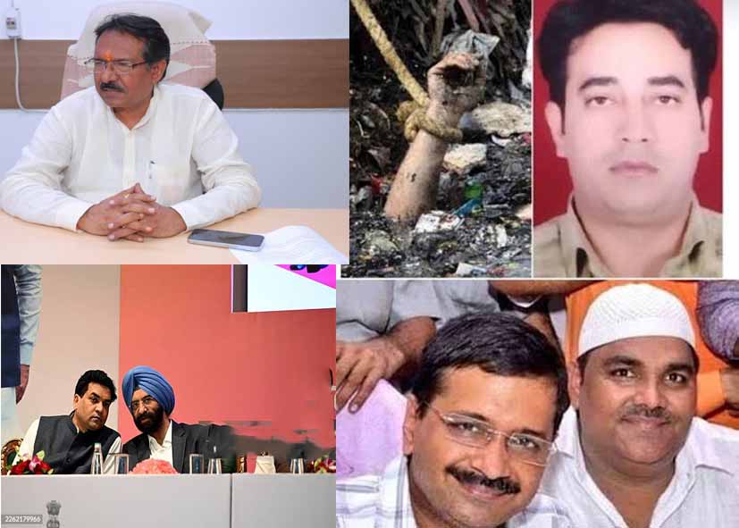 ताहिर हुसैन पर दोष सिद्ध होने के बाद BJP का AAP पर हमला, कहा- केजरीवाल मांगें माफी