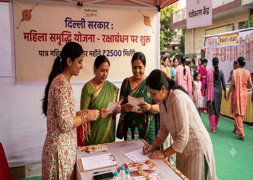 रक्षाबंधन पर शुरू हो सकती है दिल्ली की ‘महिला समृद्धि योजना’, पात्र महिलाओं को हर महीने मिलेंगे ₹2500