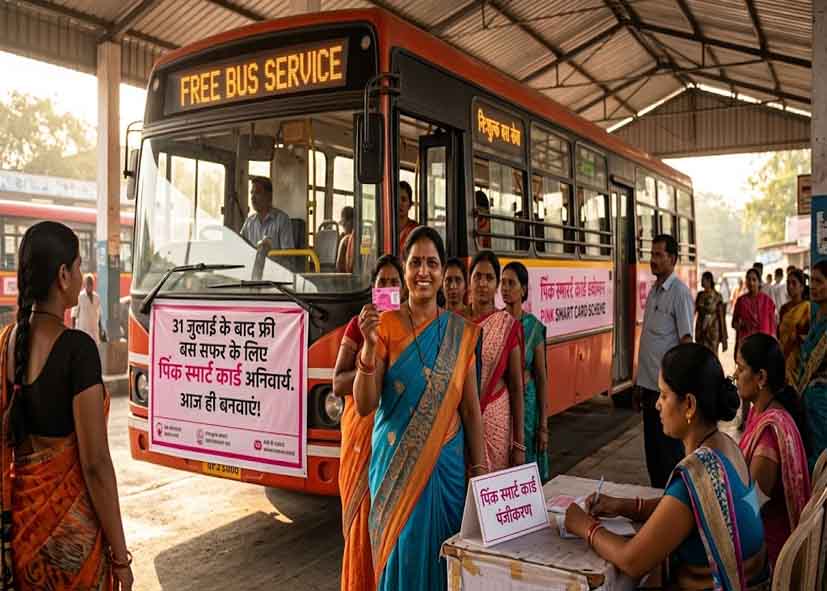 दिल्ली में अब पिंक टिकट नहीं चलेगा, 31 जुलाई के बाद सहेली पिंक स्मार्ट कार्ड जरूरी