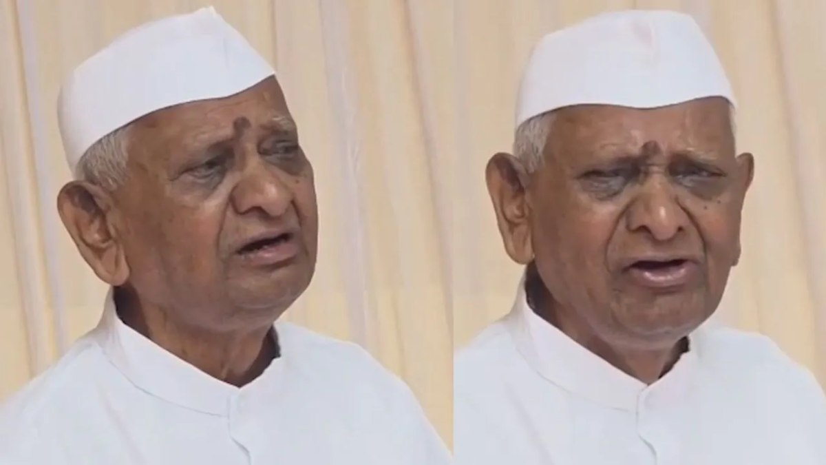अन्ना हजारे के रोने का वीडियोः मौन आंदोलन के दौरान फफक-फफक कर रो पड़े अन्ना, तबीयत ठीक नहीं होने के बावजूद CJP Protest में शामिल हुए
