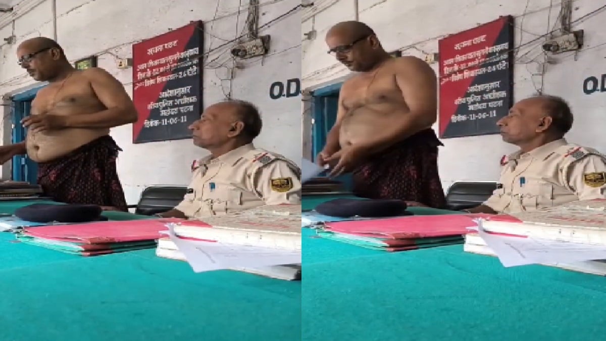 ASI को थाने में ड्यूटी के दौरान तौलिए में फरियादी की सुनवाई करना पड़ा भारी, ग्रामीण एसपी ने किया निलंबित