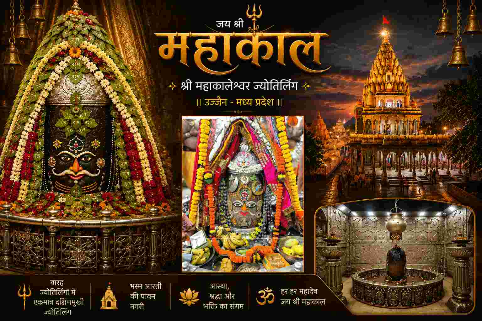 28 जुलाई महाकाल भस्म आरती: ॐ, सूर्य और चंद्र अलंकरण से बाबा का मनमोहक श्रृंगार, यहां करें दर्शन
