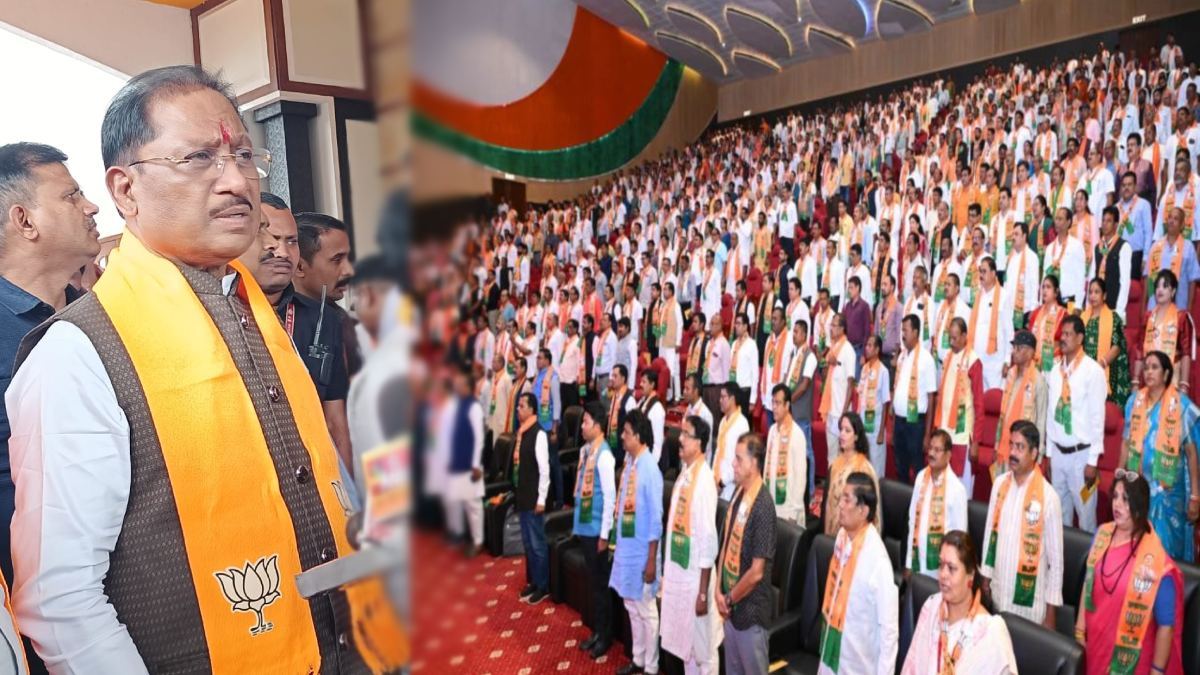 बीजेपी संयुक्त प्रकोष्ठ की प्रदेश कार्यसमिति बैठक : 2028 चुनाव की बनी रणनीति, CM साय ने कार्यकर्ताओं को दिए 4 मंत्र