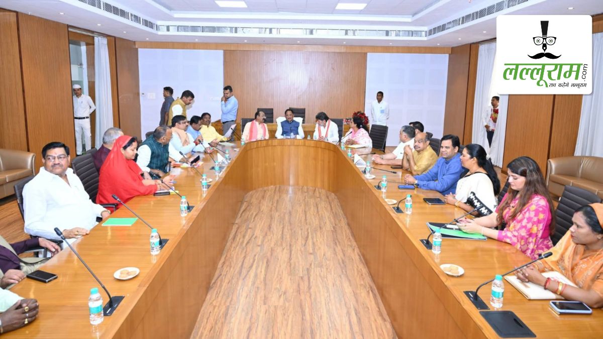 मानसून सत्र से पहले भाजपा विधायक दल की बैठक शुरू, CM साय की अध्यक्षता में बन रही रणनीति