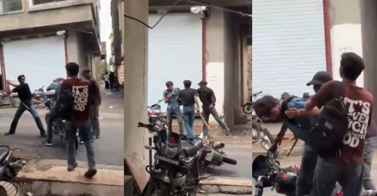 कोचिंग जा रहे छात्र के साथ बीच सड़क मारपीटः वीडियो वायरल होने के बाद पुलिस ने दर्ज किया केस