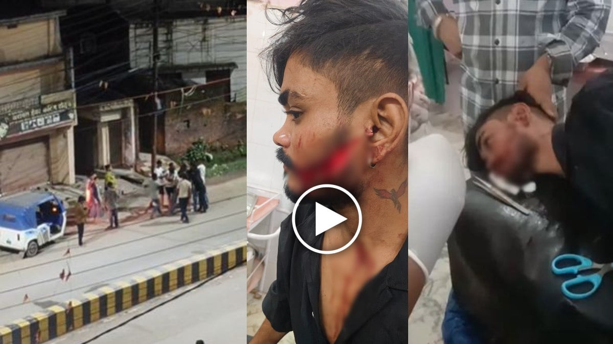 VIDEO: दो पक्षों के बीच खूनी झड़प, बीच-बचाव करने पहुंचे युवक पर धारदार हथियार से हमला, 5 घायल
