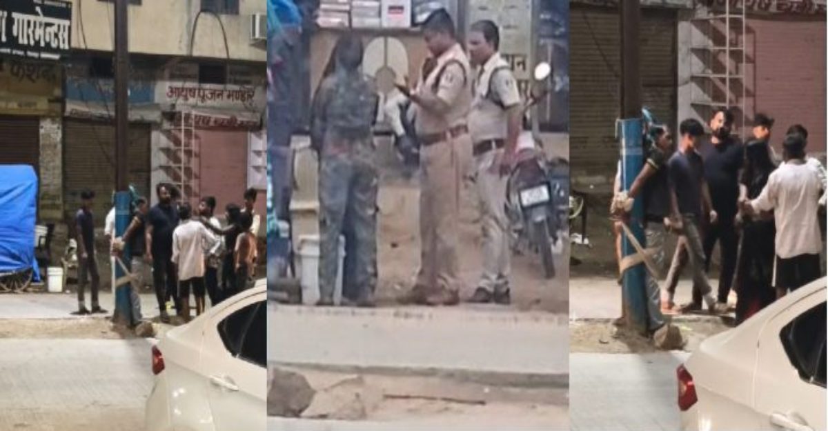 धर्मनगरी चित्रकूट में तालिबानी सजा: मोबाइल चोरी के शक में युवक को खंभे से बांधकर पीटा, वीडियो वायरल, जांच में जुटी पुलिस
