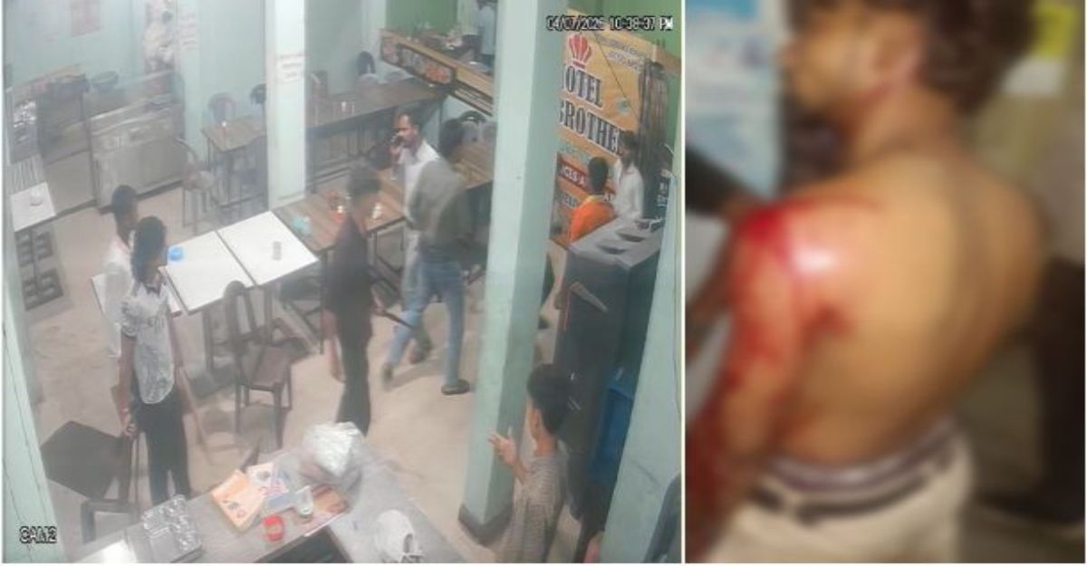 बेखौफ बदमाशों का आतंकः होटल में घुसकर युवकों और कर्मचारियों पर धारदार हथियारों से जानलेवा हमला, वारदात कैमरे में कैद