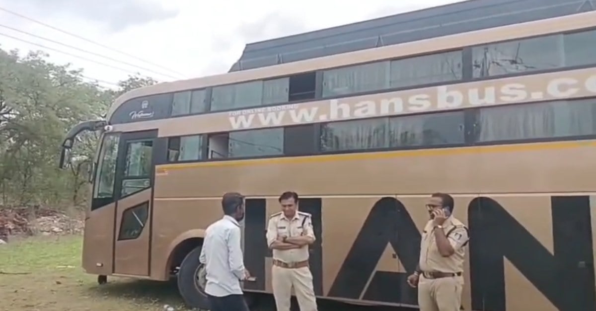 चलती बस में यात्री का शव मिलने से हड़कंप: हैदराबाद से इंदौर जा रही थी Bus, जताई जा रही ये आशंका
