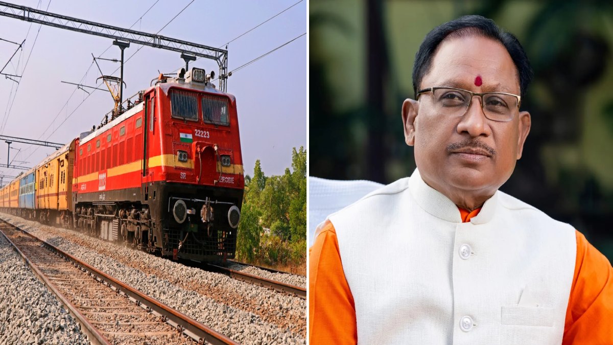 रायपुर में 175 करोड़ की रेलवे परियोजना को मंजूरी, CM साय ने PM मोदी और रेल मंत्री का जताया आभार