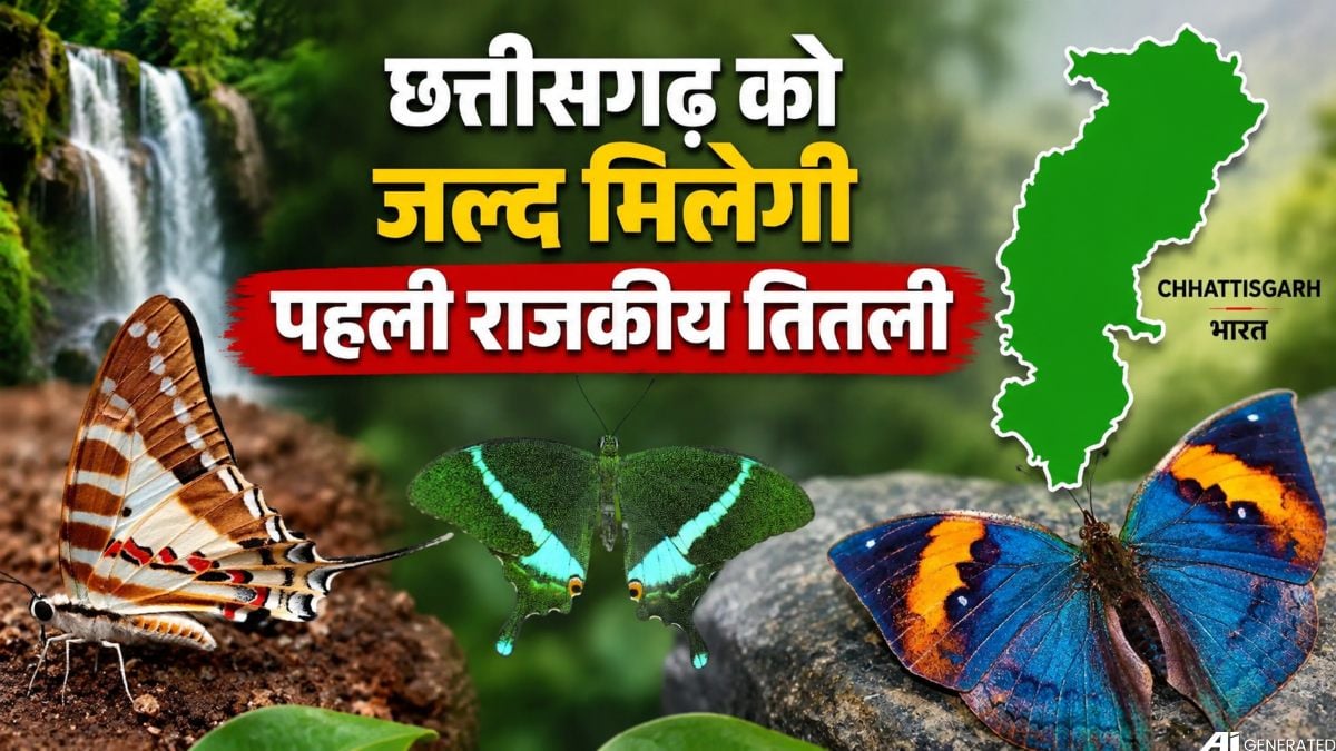 छत्तीसगढ़ चुनेगा अपनी पहली राजकीय तितली: 31 अगस्त तक आम नागरिकों से मांगे गए सुझाव, ऐसे कर सकते हैं वोट