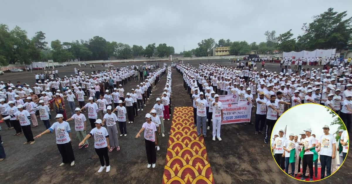 Damoh में ‘सेफ क्लिक 2.0’: साइबर ठगी के खिलाफ दौड़ा शहर, सांसद और विधायक ने बढ़ाया उत्साह