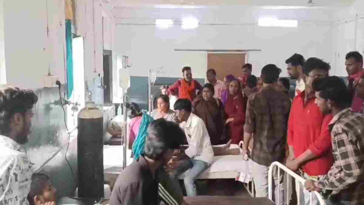 दमोह में पानी भरे गड्ढे में डूबने से 2 बच्चों की मौत: पेट्रोल पंप निर्माण के लिए खोदा गया था गड्ढा, गांव में पसरा मातम 