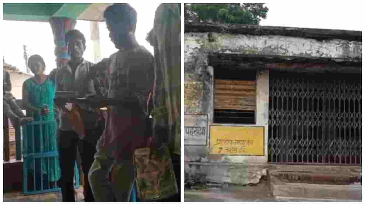 गरीबों के हक में डाका: फिंगर लगवाया, राशन गायब! कटनी के पहरुआ में 100 गरीब बारिश में भूखे, सरपंच ने कलेक्टर से लगाई फरियाद