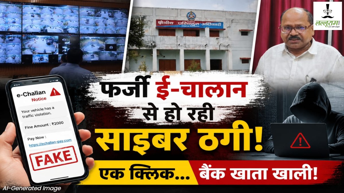आपके पास भी आया E-Challan का मैसेज? तो हो जाए सावधान, एक क्लिक से बैंक खाता हो सकता है खाली 