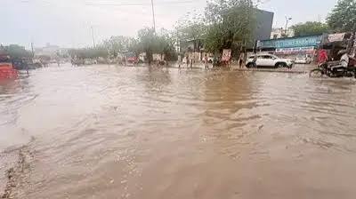 हरियाणा में मानसून का तांडव: 16 जिलों में मूसलाधार बारिश, पुल धंसा, PHC की बिल्डिंग गिरी, करंट से दो की मौत