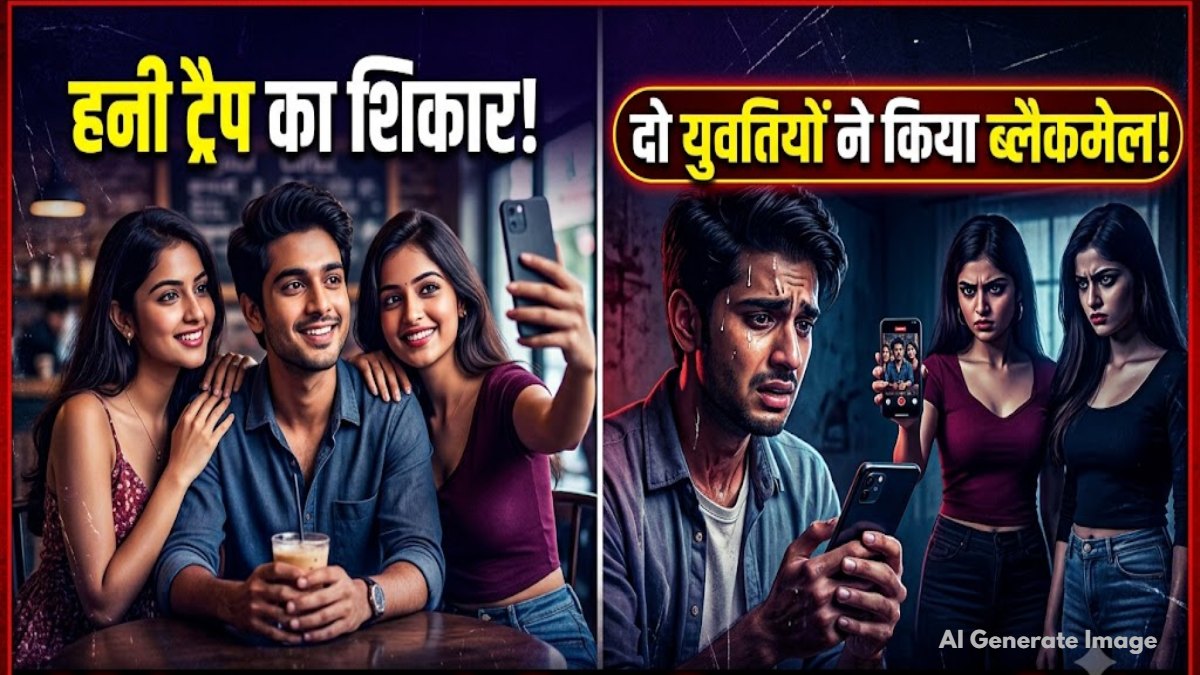 हनीट्रैप और ब्लैकमेलिंग का मामला: युवक को दुष्कर्म के झूठे केस में फंसाने की दी धमकी, फिर दो युवतियों ने ऐंठे रुपए, जांच में जुटी पुलिस