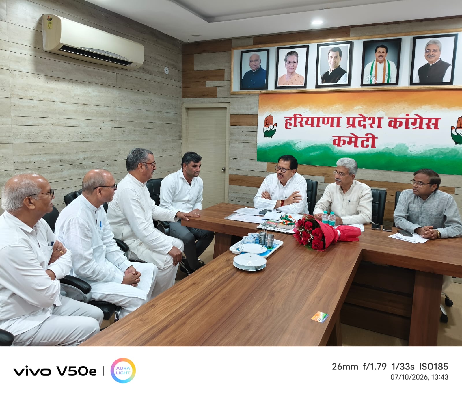 हल्का हांसी में जल्द होंगे कांग्रेस के बड़े कार्यक्रम, प्रदेश नेतृत्व से मिले अशोक मलिक सातबास