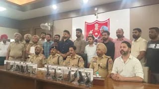 डिलीवरी एजेंट बनकर करते थे हथियारों की तस्करी, पटियाला पुलिस ने चार आरोपियों को किया गिरफ्तार