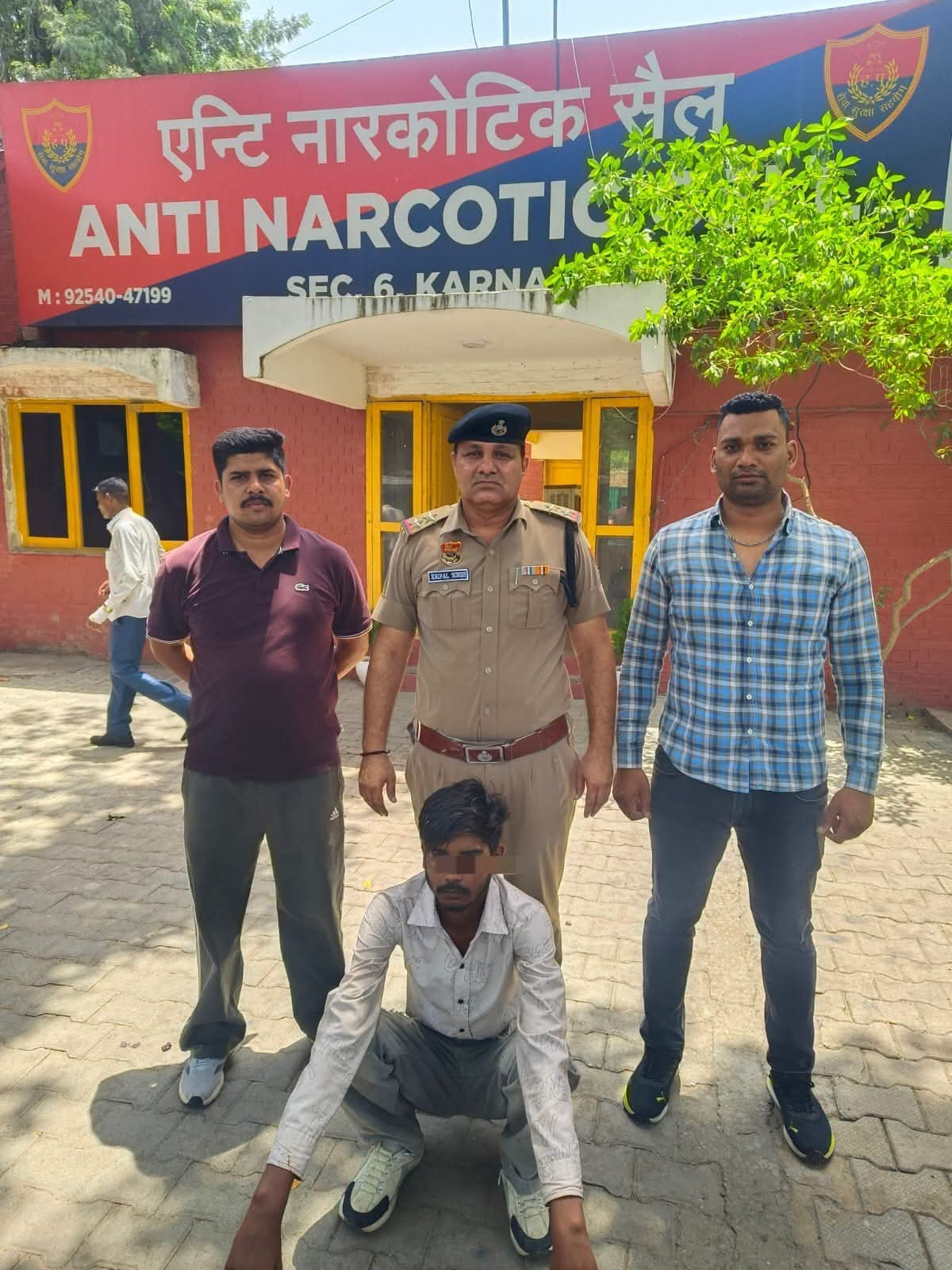 करनाल में 12 ग्राम स्मैक के साथ तस्कर गिरफ्तार, एंटी नारकोटिक्स सेल ने बाइक भी की जब्त