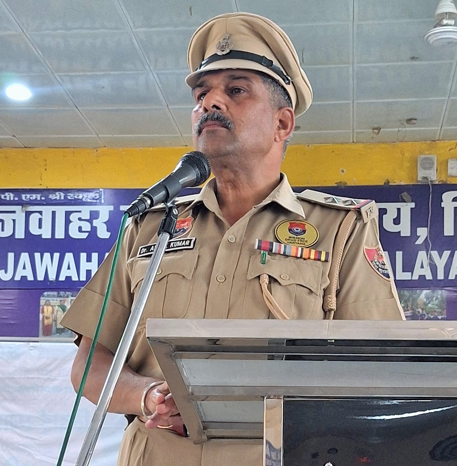 पीएम श्री जवाहर नवोदय विद्यालय तितरम में नशा मुक्ति जागरूकता अभियान, 560 विद्यार्थियों ने लिया नशामुक्त भारत का संकल्प