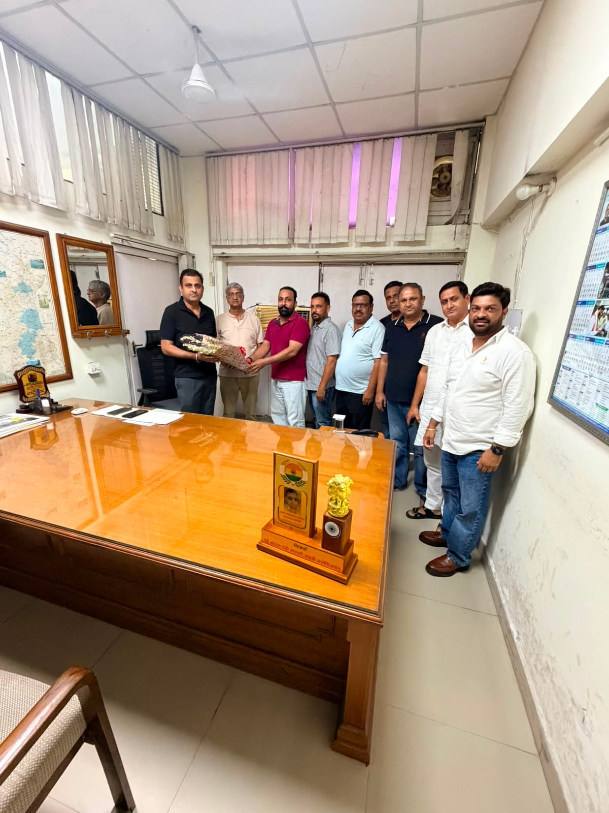 उत्कृष्ट सेवाओं के लिए यमुनानगर के डीएसपी कंवलजीत सिंह सम्मानित, आढ़ती एसोसिएशन ने किया सम्मान