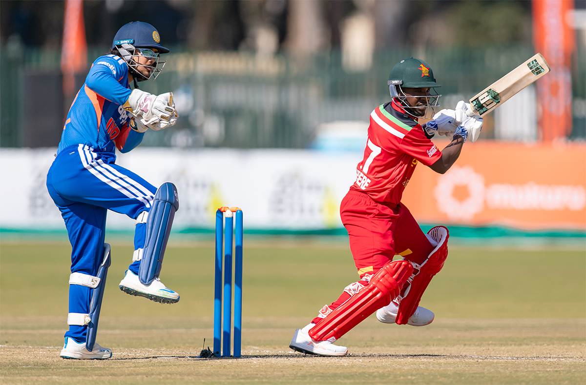 IND vs ZIM 1st T20I: जिम्बाब्वे ने भारत को दिया 126 रन का लक्ष्य, मधेवेरे ने खेली 39 रन की पारी, मयंक और प्रिंस यादव ने झटके 2-2 विकेट