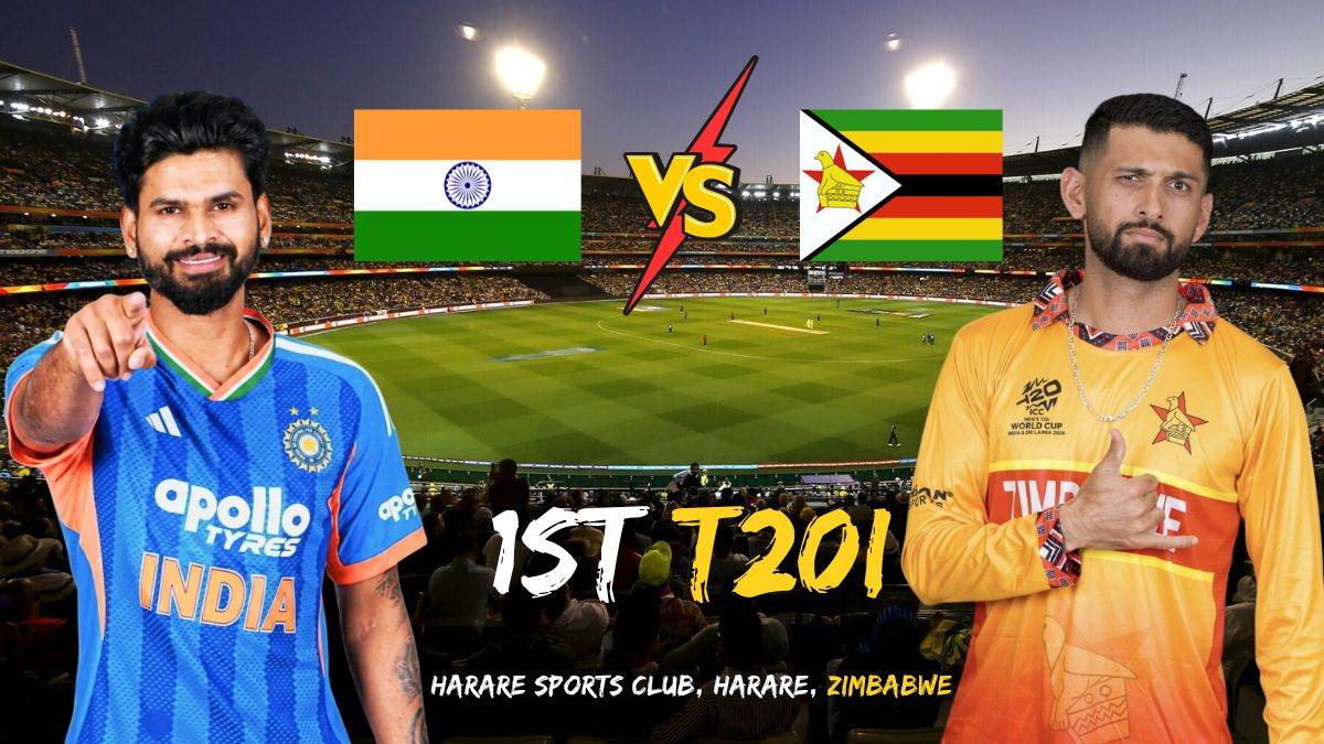 IND vs ZIM 1st T20I: आज हरारे में भारत-जिम्बाब्वे की टक्कर, जानिए संभावित प्लेइंग-11, पिच रिपोर्ट, लाइव स्ट्रीमिंग और सभी जरूरी अपडेट