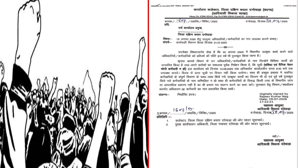 संविदा-दैनिक वेतनभोगी कर्मचारियों को सम्मान के दायरे से बाहर दिखाने का आरोप, मुख्यमंत्री से की कार्रवाई की मांग