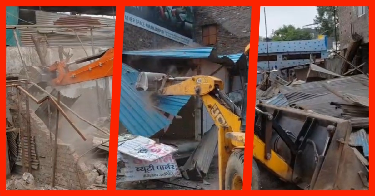 फाइलों से बाहर आया खजराना सरकारी अस्पताल! पुलिस बल के साथ गरजा ननि का बुलडोजर, अब निर्माण का इंतजार!