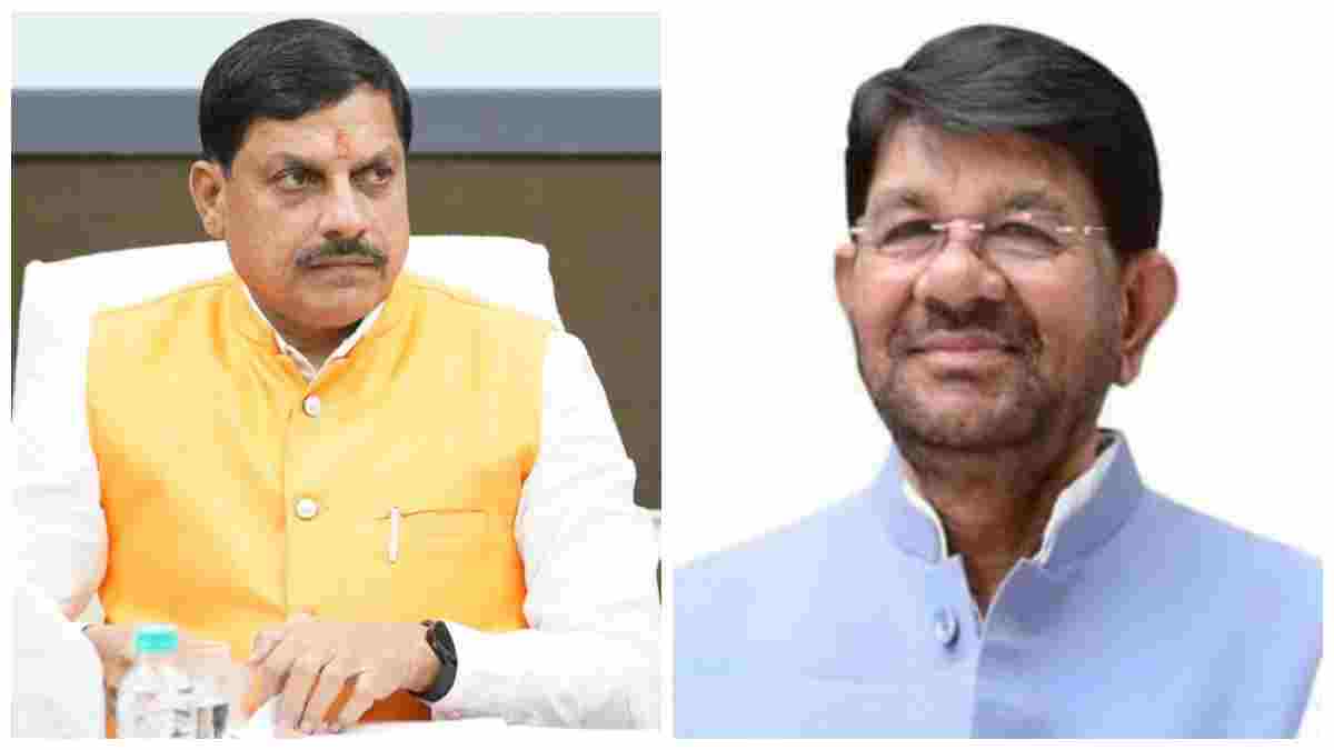 बड़ी खबर: CM डॉ. मोहन ने राज्य मंत्री लखन पटेल से पशुपालन विभाग लिया वापस, अब खुद संभालेंगे प्रभार