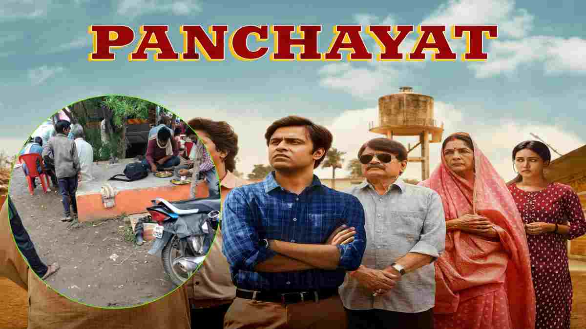 MP में ‘पंचायत 5’ की शूटिंग दौरान आस्था से खिलवाड़, सेट पर धार्मिक चबूतरे पर लोगों ने खाया नॉनवेज, मचा बवाल