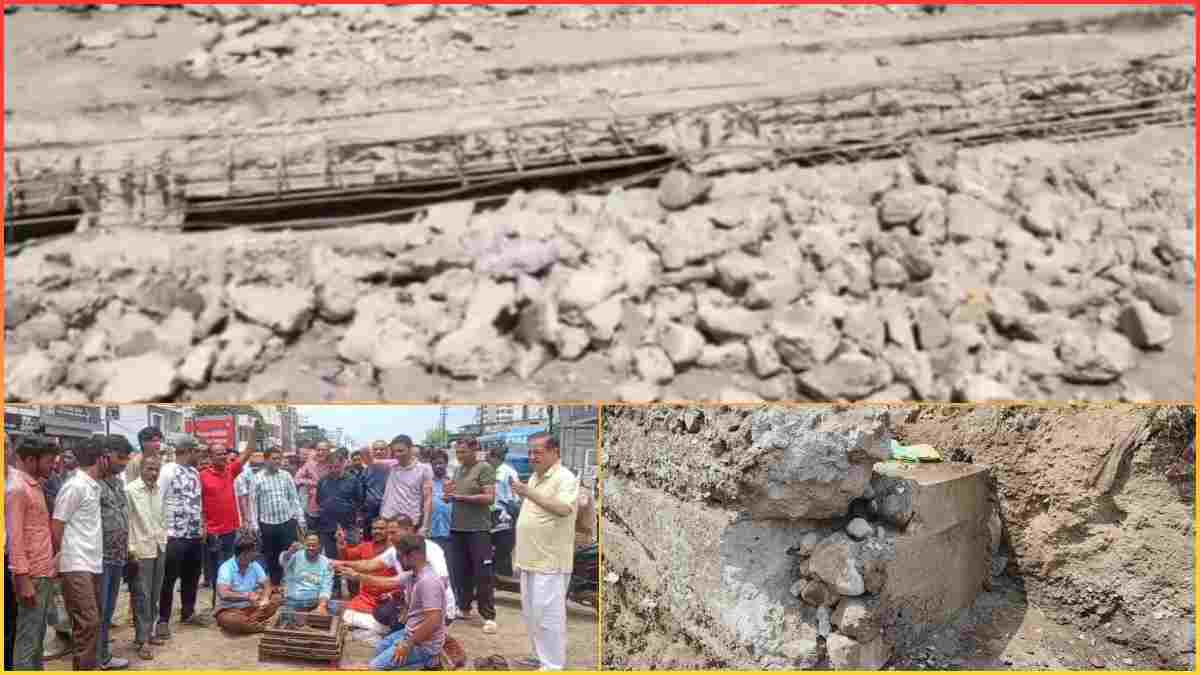 पहली ही बारिश में बह गया विकास: कहीं 2 साल में उखड़ी सड़क, कहीं ओवरब्रिज और पुलिया निर्माण में भ्रष्टाचार का खेल!