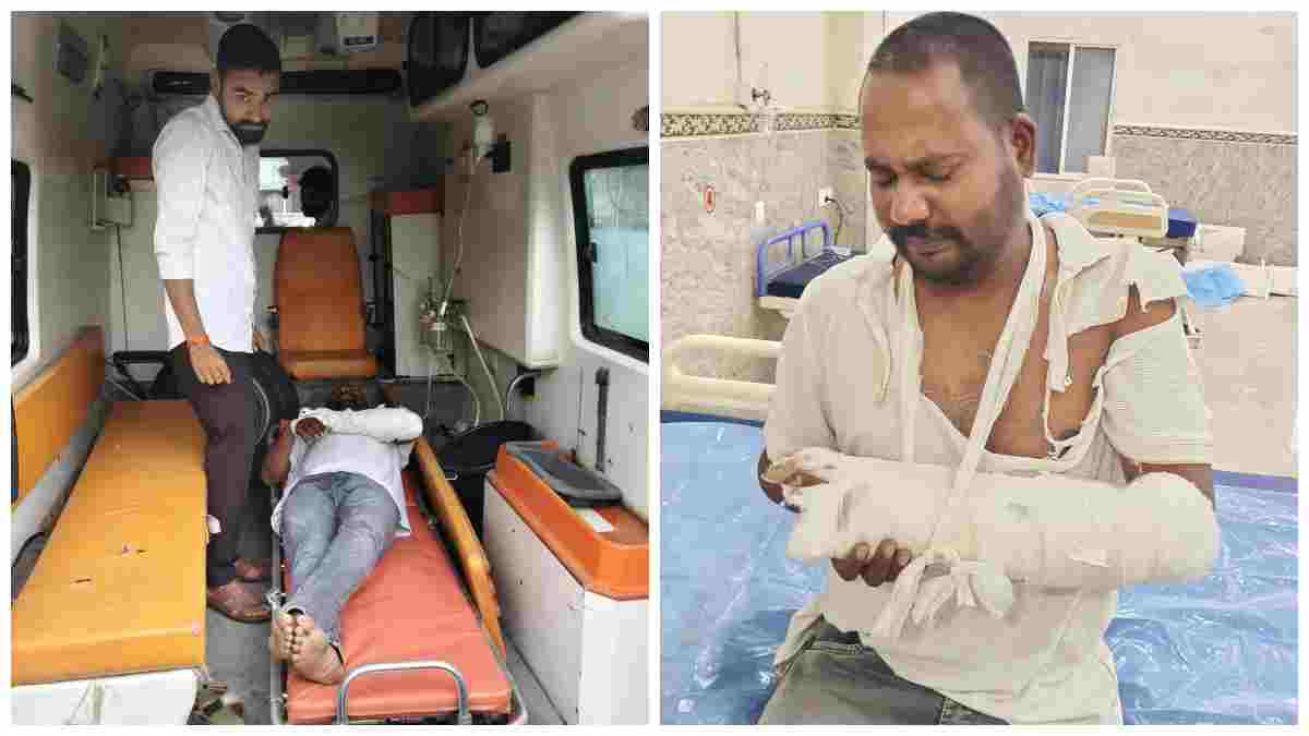 खनन माफिया का आतंक: पटवारी पर किया जानलेवा हमला, हाथ हुआ फ्रैक्चर 