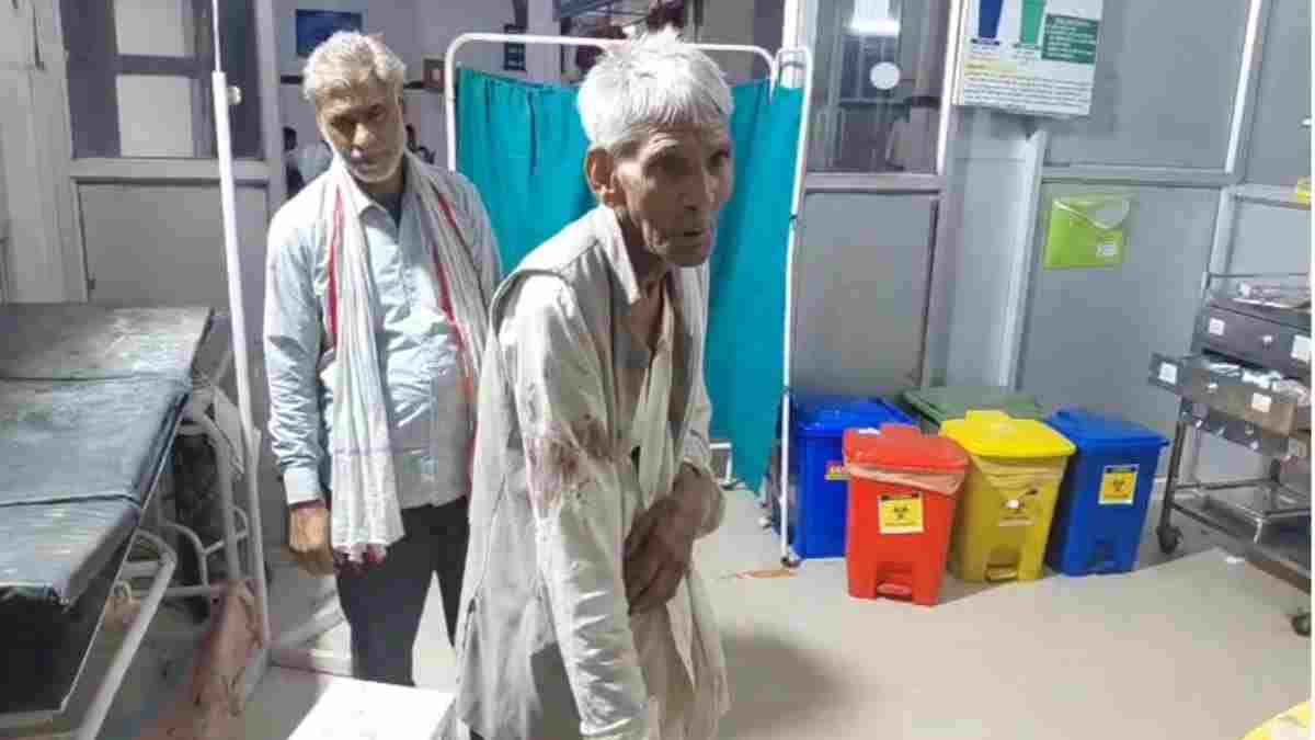 जमीन के लालच में अंधा हुआ बेटा: अपने ही बुजुर्ग पिता को लाठियों से पीट-पीटकर किया लहूलुहान, जांच में जुटी पुलिस  