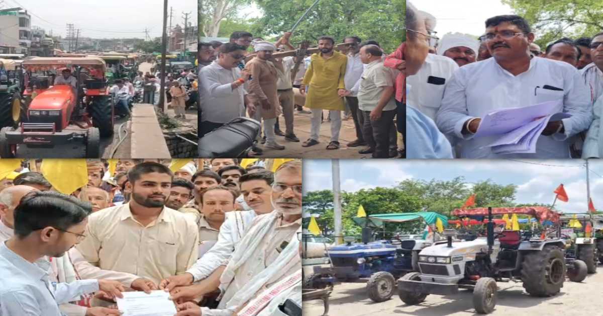 MP में मूंग खरीदी पर बवाल! कहीं ट्रैक्टर रैली तो कहीं हाईवे जाम, जगह-जगह सड़कों पर उतरे किसान, उग्र आंदोलन की चेतावनी