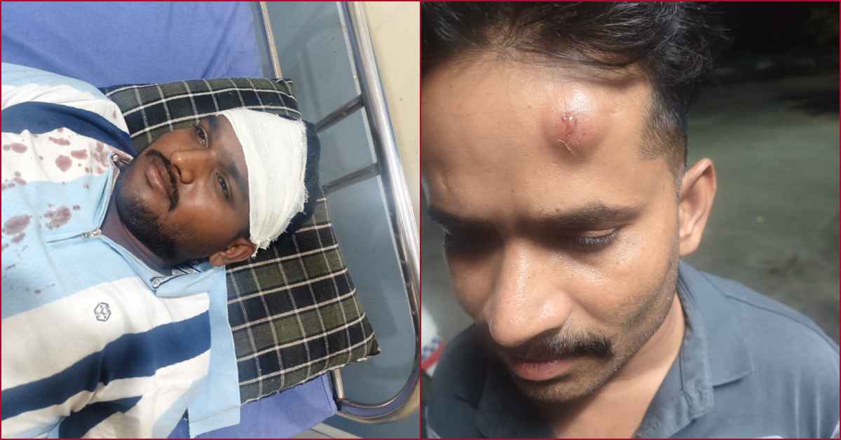 UP से चोर पकड़ने आई पुलिस पर हमला! कड़िया-सांसी गांव में पथराव, 2 आरक्षक लहूलुहान, 6 नामजद समेत कई पर FIR