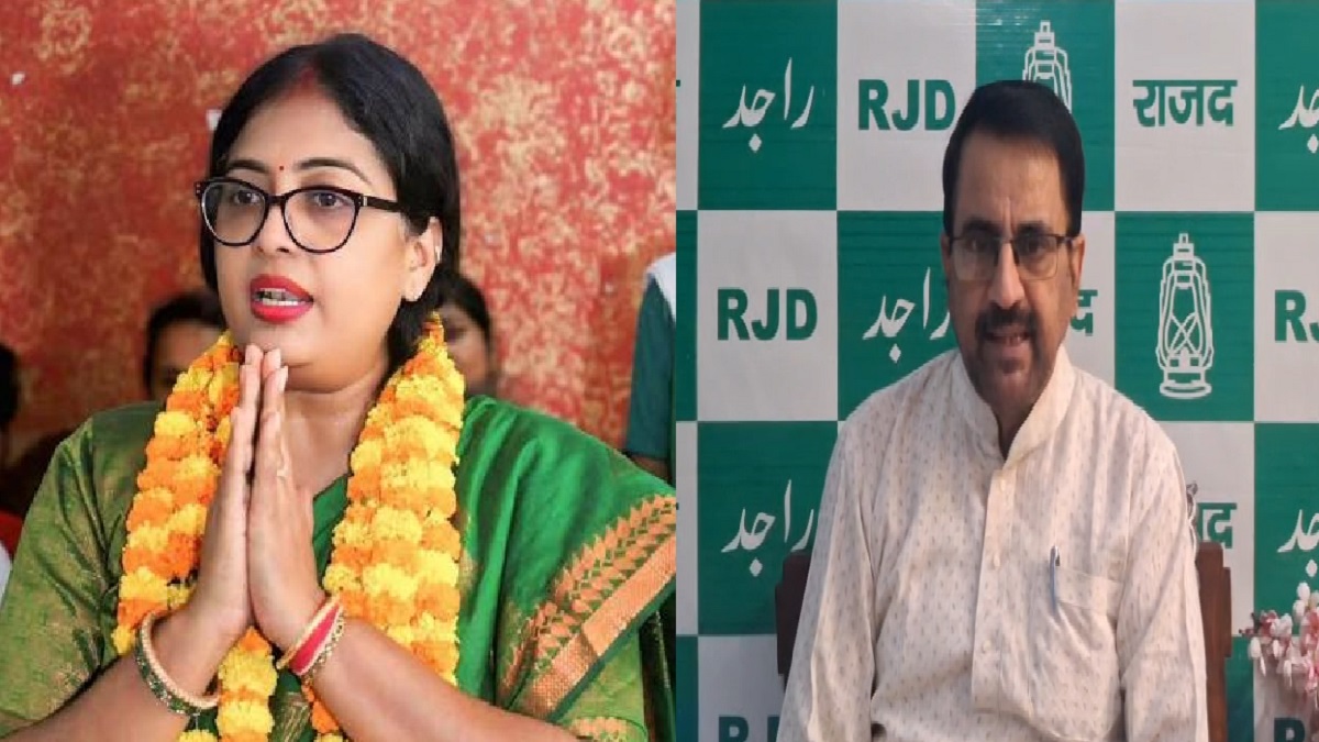क्या राजद की रेखा गुप्ता से डर गई बीजेपी? पार्टी प्रवक्ता एजाज अहमद ने बताई वजह