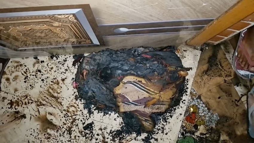 रोहतक के इंदरगढ़ में सरपंच के घर भीषण आग, धुएं ने बचाई 9 महीने की मासूम समेत 8 लोगों की जान