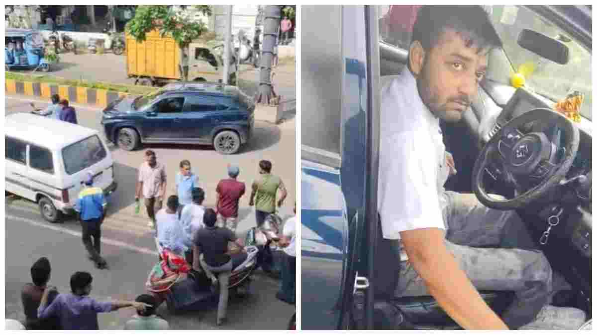 ‘SP मेरा दोस्त है, कुछ नहीं कर सकते’, नशे में धुत युवक ने 5 लोगों को कार से मारी टक्कर, CCTV खंगाल रही पुलिस 