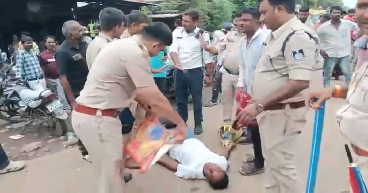 संवेदनशील खाकी: कुबेरेश्वर धाम में पुलिस की तत्परता से बची श्रद्धालु की सांसें, संकटमोचक बनी मंडी थाना पुलिस