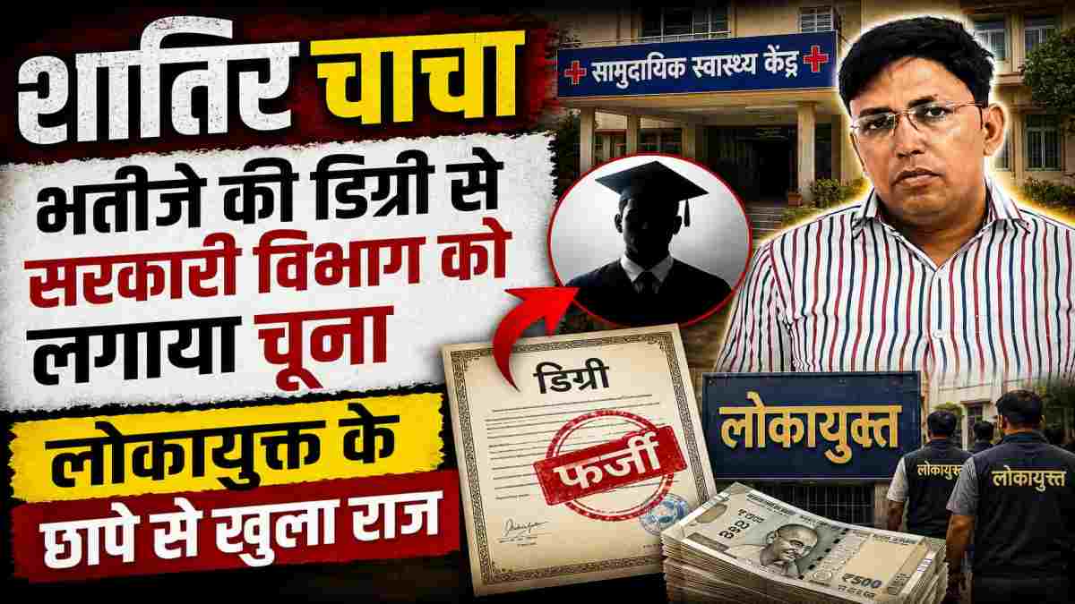 असली कौन, नकली कौन? डॉक्टर भतीजे की डिग्री की आड़ में MP की 3 जिलों में रिश्वतखोरी; लोकायुक्त के हत्थे चढ़ा शातिर चाचा!