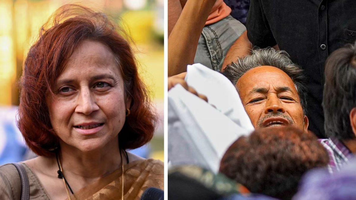 सोनम वांगचुक की पत्नी ने गीतांजलि ने अस्पताल को दी अल्टीमेटम, बोलीं- मेरी सहमति के बिना मेरे पति को कुछ भी मत खिलाना
