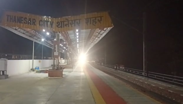 7 साल का इंतजार खत्म: कुरुक्षेत्र के एलिवेटेड रेलवे ट्रैक पर दौड़ी पहली यात्री ट्रेन, 17 जुलाई को पीएम मोदी करेंगे उद्घाटन