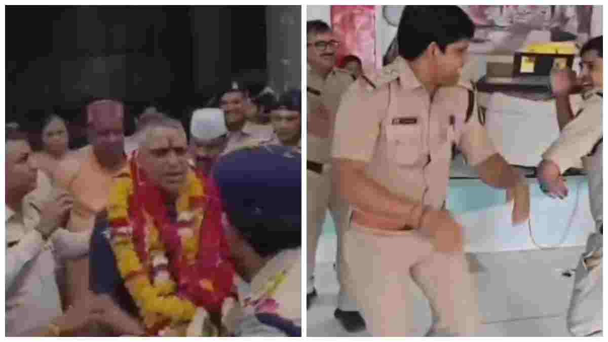 जेल के अंदर बर्थडे पार्टी: वर्दी में डांस करते दिखे उप जेलर और जेलकर्मी, Video वायरल  