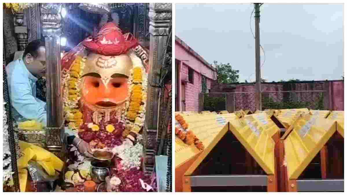 नकद नहीं, सीधे बैरिकेड्स बनवाकर दान किए, मुंबई के भक्तों ने उज्जैन काल भैरव मंदिर को दिया 10 लाख का उपहार